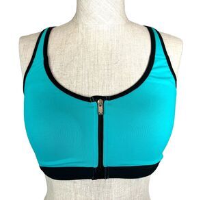 Knockout VSX Sport by Victoria's Secret Turquoise Dual Close Impact Bra 36B